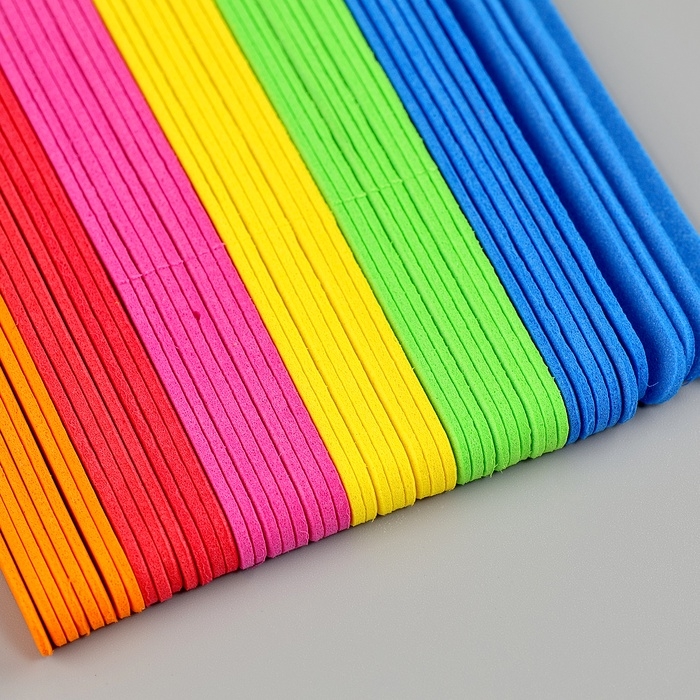 Набор фигурок из EVA Набор фигурок из EVA "Радуга", 50 шт, 12 см, цвет МИКС