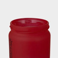 Банка стеклянная для сыпучих продуктов «Любовь на кухне», 425 мл, цвет красный Банка стеклянная для сыпучих продуктов «Любовь на кухне», 425 мл, цвет красный