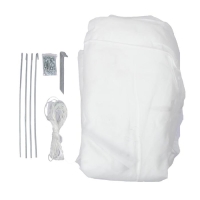 Теплица, 6,1 × 2,45 × 2,1 м, оцинкованный металл, профиль d = 25 мм, чехол из спанбонда 90 г/м² Теплица, 6,1 × 2,45 × 2,1 м, оцинкованный металл, профиль d = 25 мм, чехол из спанбонда 90 г/м²