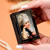 Шкатулка «Барыня», 6×9 см, лаковая миниатюра Шкатулка «Барыня», 6×9 см, лаковая миниатюра