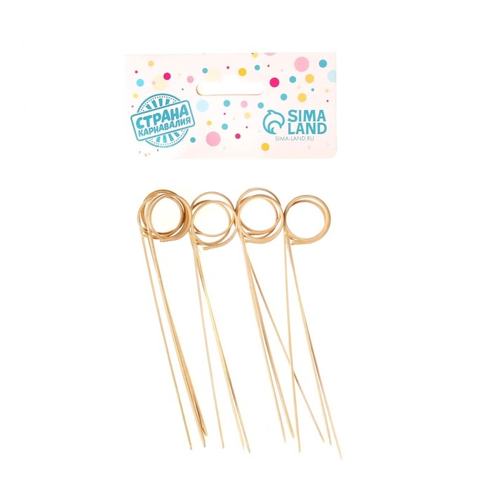 Шпажки, бамбук, 12 шт. Шпажки, бамбук, 12 шт.