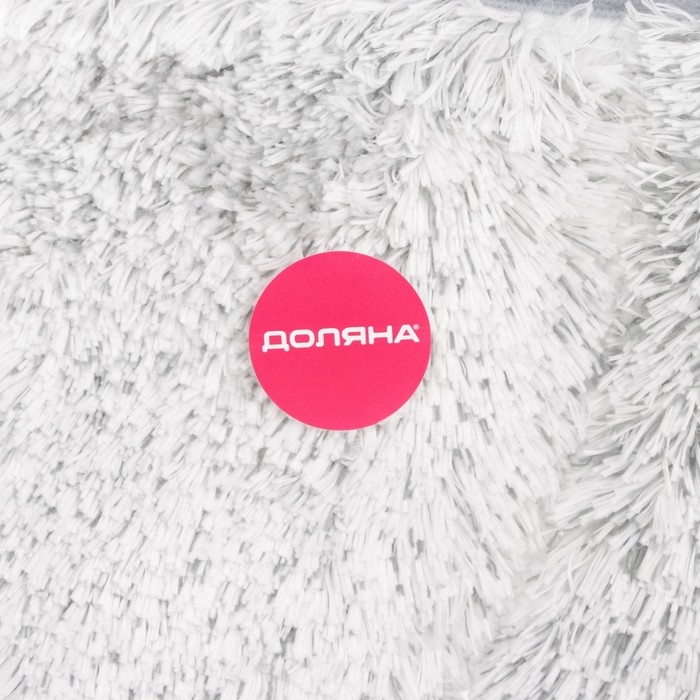 Коврик Коврик "Waves" 43х61 см, серый, полиэстер