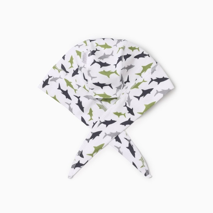 Бандана детская, цвет белый, размер 46-48 Бандана детская, цвет белый, размер 46-48