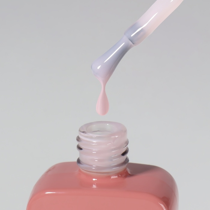 Гель лак для ногтей &laquo;GENTLE&raquo;, 3-х фазный, 10 мл, LED/UV, цвет розовый (1)