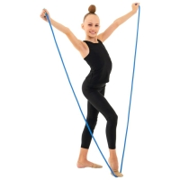 Скакалка для художественной гимнастики Grace Dance, 3 м, цвет синий Скакалка для художественной гимнастики Grace Dance, 3 м, цвет синий