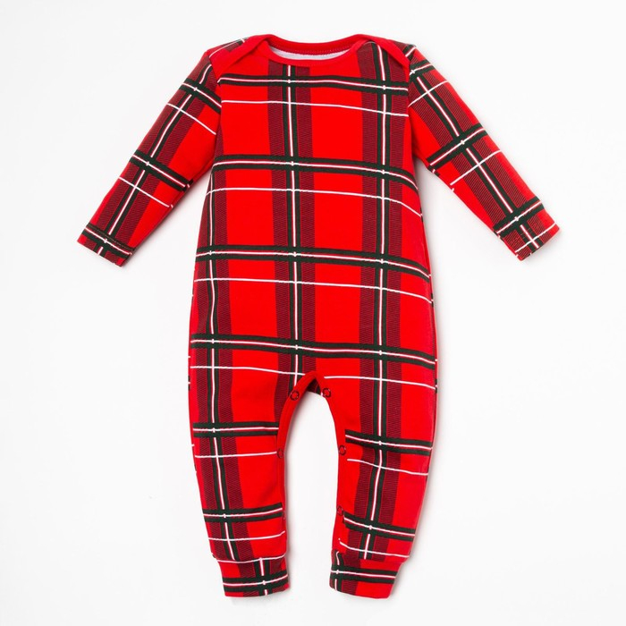 Комбинезон Крошка Я Комбинезон Крошка Я "Santa baby", рост 62-68 см, красный