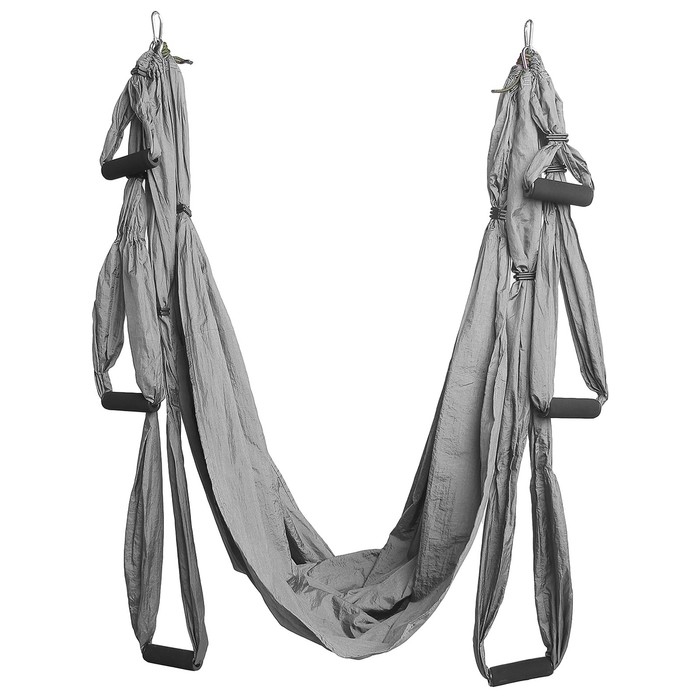 Гамак для йоги Sangh, 250&times;140 см, цвет серый