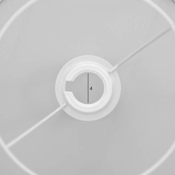 Каркас-основа абажура для настольной лампы Каркас-основа абажура для настольной лампы "Классика" Е27/Е14 25х25х19см