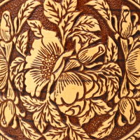 Туес "Пионы", 10,5х20 см, береста Туес "Пионы", 10,5х20 см, береста