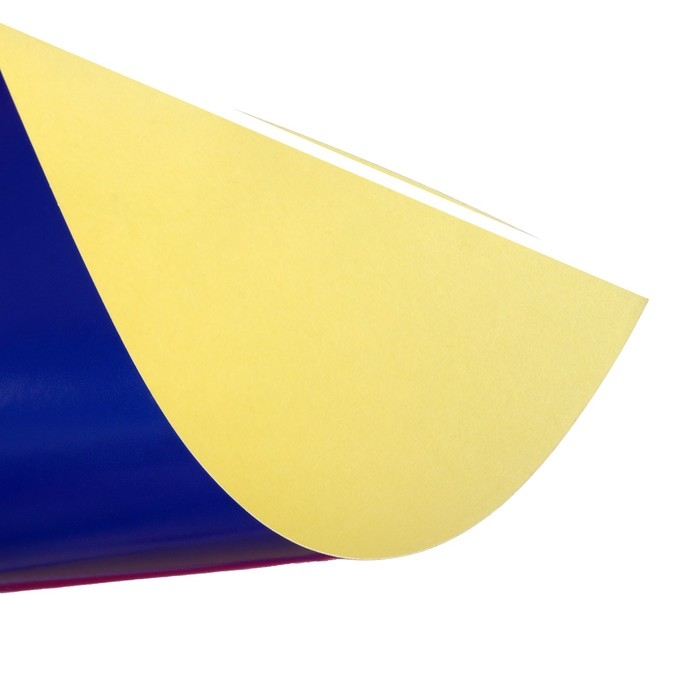 Бумага цветная самоклеящаяся А5, 10 листов, 10 цветов, 80 г/м2