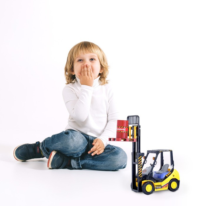 Машина радиоуправляемая «Погрузчик», работает от аккумулятора, свет Машина радиоуправляемая «Погрузчик», работает от аккумулятора, свет