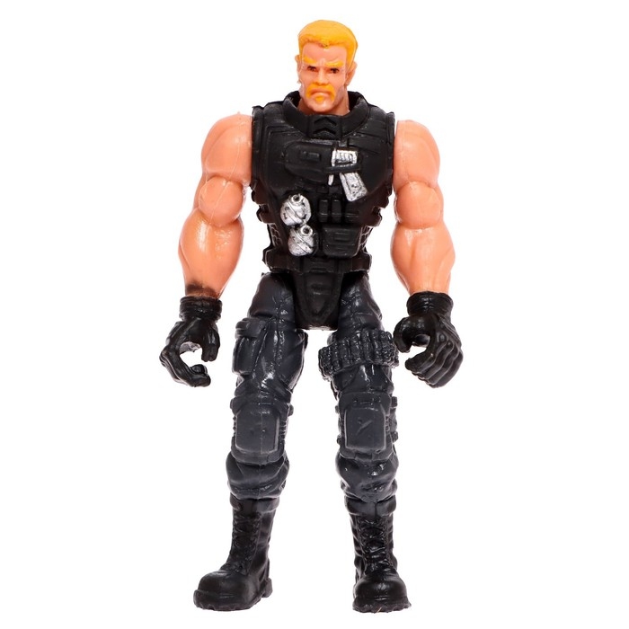 Фигурка героя &laquo;Спецназ&raquo;, с аксессуарами, 10х5 см, МИКС