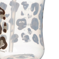 Поильник-непроливайка с трубочкой,от 9 мес., 270 мл., «Леопард», M&B Поильник-непроливайка с трубочкой,от 9 мес., 270 мл., «Леопард», M&B