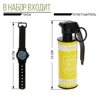 Набор полицейского «Спецназ», с жилетом, 8 предметов Набор полицейского «Спецназ», с жилетом, 8 предметов