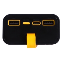 Внешний аккумулятор CRR-33, 20000 мАч, 2USB, Type-C, 2 А, дисплей, чёрный Внешний аккумулятор CRR-33, 20000 мАч, 2USB, Type-C, 2 А, дисплей, чёрный