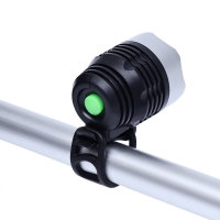 Фонарь велосипедный передний, водонепроницаемый, 1 режим, CR2032, серый Фонарь велосипедный передний, водонепроницаемый, 1 режим, CR2032, серый