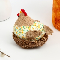 Декор пасхальный &laquo;Курочка&raquo; 14,5 &times; 14,5 &times; 13,5 см