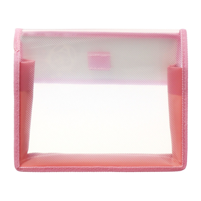 Папка для тетрадей А5 (230 х 190 х 50 мм), с клапаном на липучке, пластик/текстиль, Calligrata, "Котик панда"