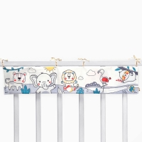 Бортик на кроватку &laquo;Baby time&raquo; 14х70 см, Крошка Я