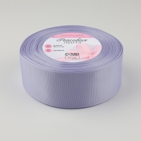 Лента репсовая, 40 мм, 23 &plusmn; 1 м, цвет небесно-голубой №63