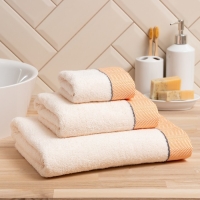 Полотенце махровое Love Life &laquo;Бриз&raquo; 50х80 см, оранжевый