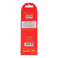 Кабель Hoco X26, Lightning - USB, 2 А, 1 м, чёрно-красный Кабель Hoco X26, Lightning - USB, 2 А, 1 м, чёрно-красный