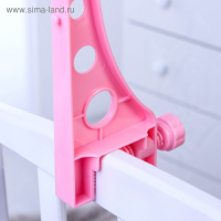 Мобиль музыкальный на кроватку &laquo;Зверюшки на качалке&raquo;, заводной, наклейка МИКС, Крошка Я