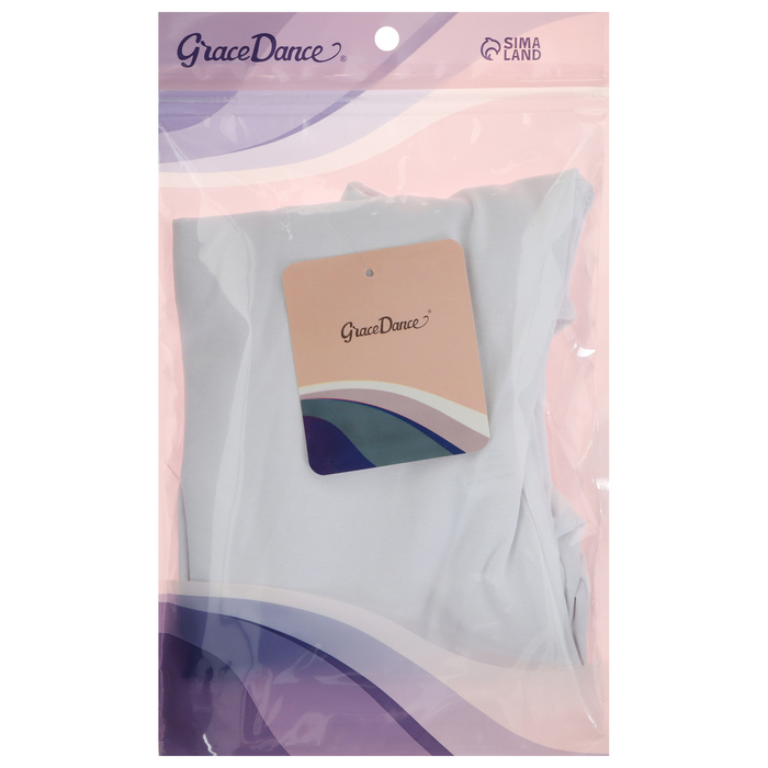 Купальник для гимнастики и танцев Grace Dance, р. 34, цвет белый