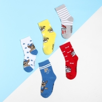 Набор детских носков 5 пар "Boy", PAW PATROL, 14-16 см