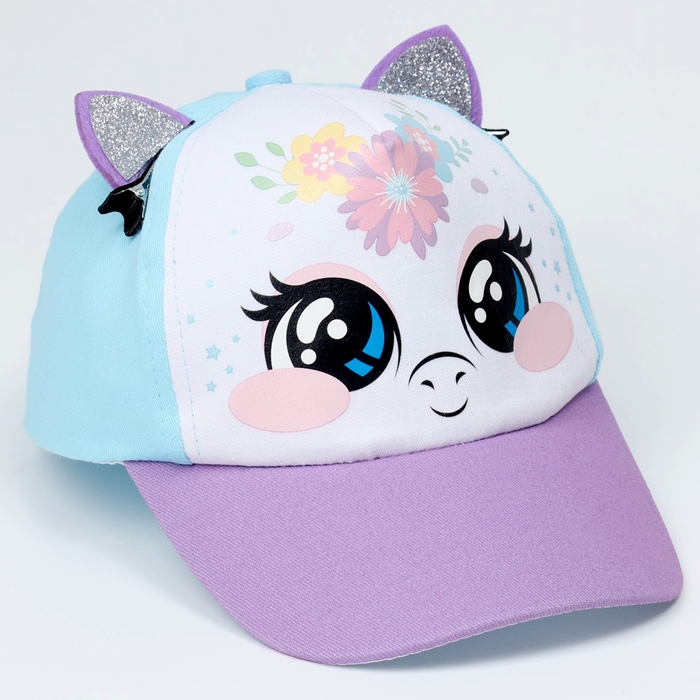 Детский набор «Единорожка», рюкзак 21х25 см, кепка 52-56 см Детский набор «Единорожка», рюкзак 21х25 см, кепка 52-56 см