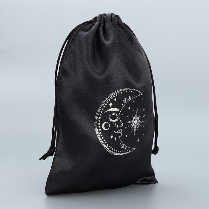 Мешочек подарочный атласный &laquo;Ночь&raquo;, 16 х 24 см +/- 1.5 см