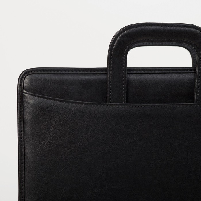 Папка для документов &laquo;Алекс&raquo;, А4, цвет чёрный