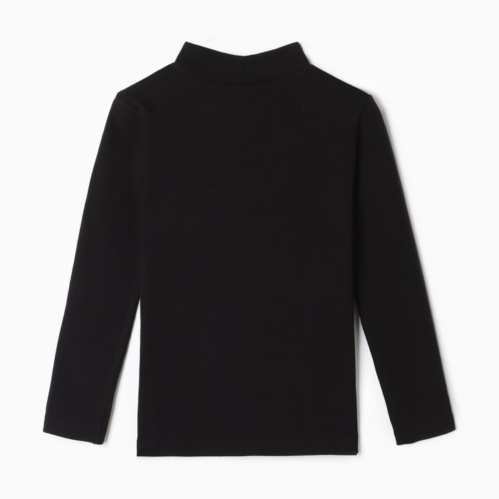 Джемпер для девочки (Термо), цвет чёрный, рост 122-128 Джемпер для девочки (Термо), цвет чёрный, рост 122-128