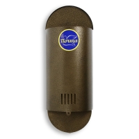 Ящик почтовый без замка (с петлёй), вертикальный, &laquo;Полукруглый&raquo;, бронзовый