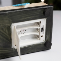 Светодиодная фигура &laquo;Праздничный вечер&raquo; 19 &times; 15 &times; 12 см, полистоун, батарейки ААх3 (не в комплекте), USB, свечение мульти