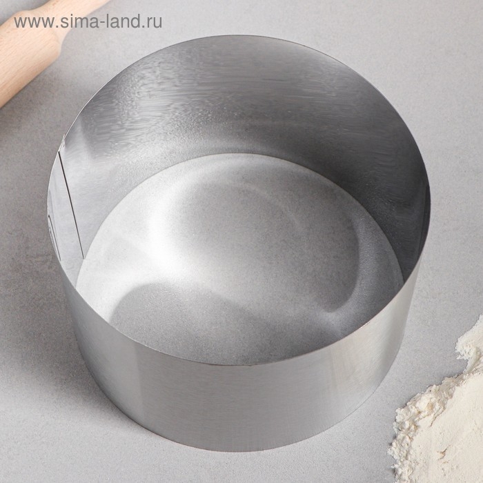 Форма для выпечки и выкладки &laquo;Круг&raquo;, h-12, d-18 см