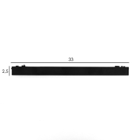 Светильник трековый ULTRA "Линза" LED 18Вт 3000K-5700К CRI90 черный 33,8х2,6х2,4см Светильник трековый ULTRA "Линза" LED 18Вт 3000K-5700К CRI90 черный 33,8х2,6х2,4см