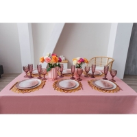 Набор бокалов из стекла для шампанского Magistro &laquo;Круиз&raquo;, 160 мл, 7&times;20 см, 6 шт, цвет розовый