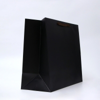 Пакет ламинированный горизонтальный "Черный", XL 49 &times; 40 &times; 19 см