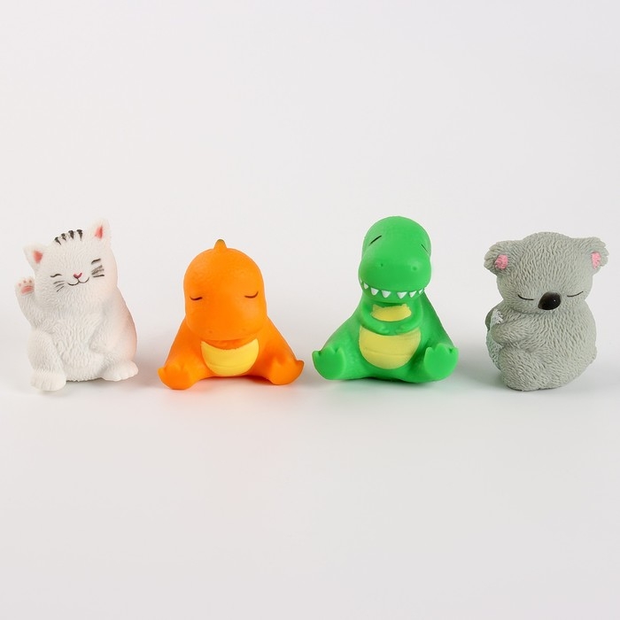 Антистресс сквиш мялка &laquo;Животные&raquo; , в пакете, с песком