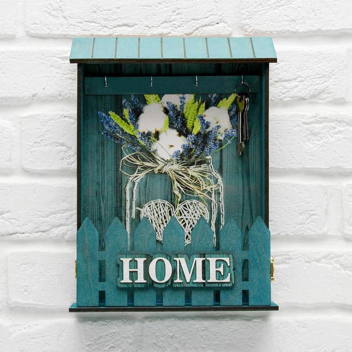 Ключница настенная &laquo;Home&raquo;, баночка, 22,5 х 30,5 х 5,7 см.