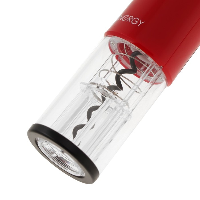 Штопор электрический Energy EN-557B, 4хАА, красный Штопор электрический Energy EN-557B, 4хАА, красный