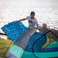 Надувной коврик Static V Double, синий