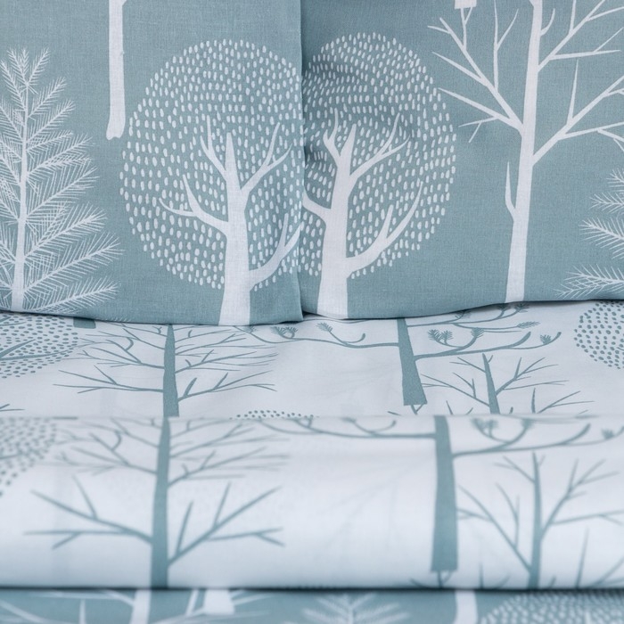 Постельное бельё Этель 1.5 сп Forest 143х215 см, 150х214 см, 70х70 см - 2 шт Постельное бельё Этель 1.5 сп Forest 143х215 см, 150х214 см, 70х70 см - 2 шт