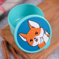 Ланч-бокс &laquo;Корги&raquo;, 500 мл