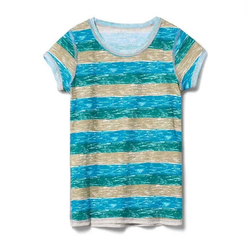 Футболка женская RAYET LADY двусторонняя, голубой/зеленый, размер XXL Футболка женская RAYET LADY двусторонняя, голубой/зеленый, размер XXL