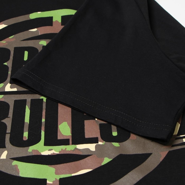 Футболка мужская BREAK RULES, цвет чёрный, размер 54 Футболка мужская BREAK RULES, цвет чёрный, размер 54