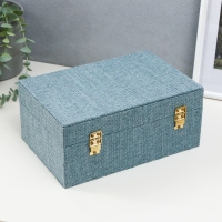 Шкатулка дерево кожзам "Лагуна" 24х16х10,3 см Шкатулка дерево кожзам "Лагуна" 24х16х10,3 см