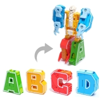 Робот &laquo;Дино-буква&raquo;, трансформируется в динозавра, МИКС