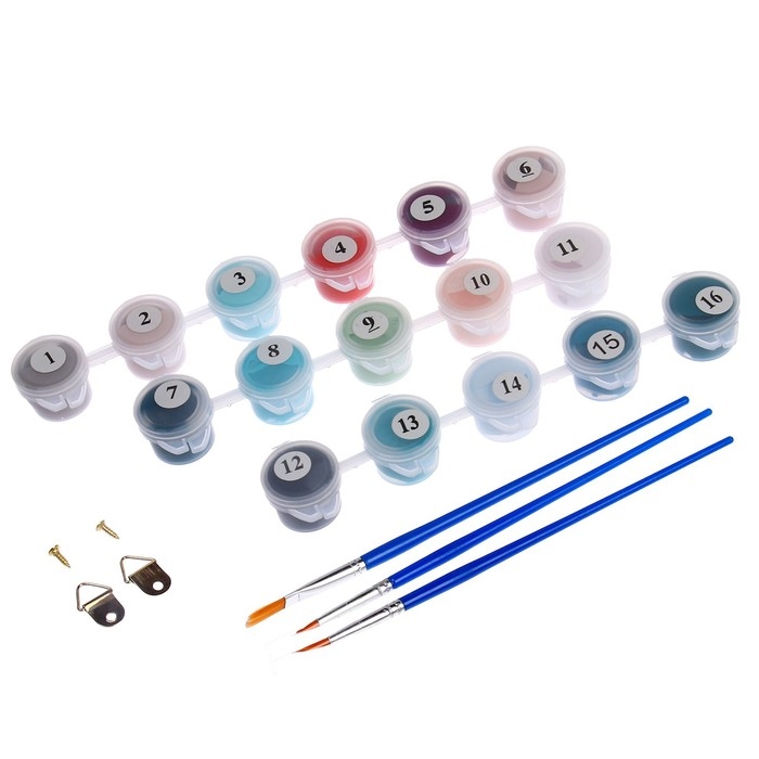 Картина по номерам на холсте с подрамником &laquo;Стихия воды&raquo;, 20х30 см